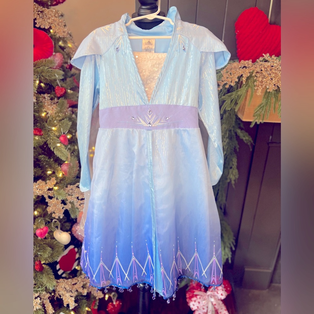Disney Frozen Elsa Dress Size 5/6